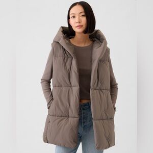 NEW Gap Duvet Wrap Puffer Vest, Size XS